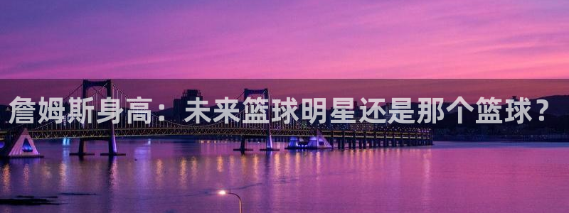 詹姆斯身高：未来篮球明星还是那个篮球？