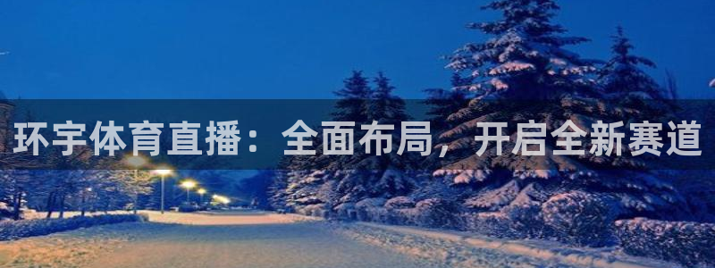 环宇体育直播：全面布局，开启全新赛道