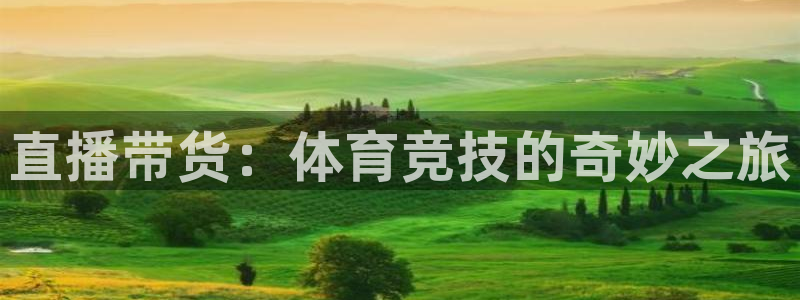 直播带货：体育竞技的奇妙之旅